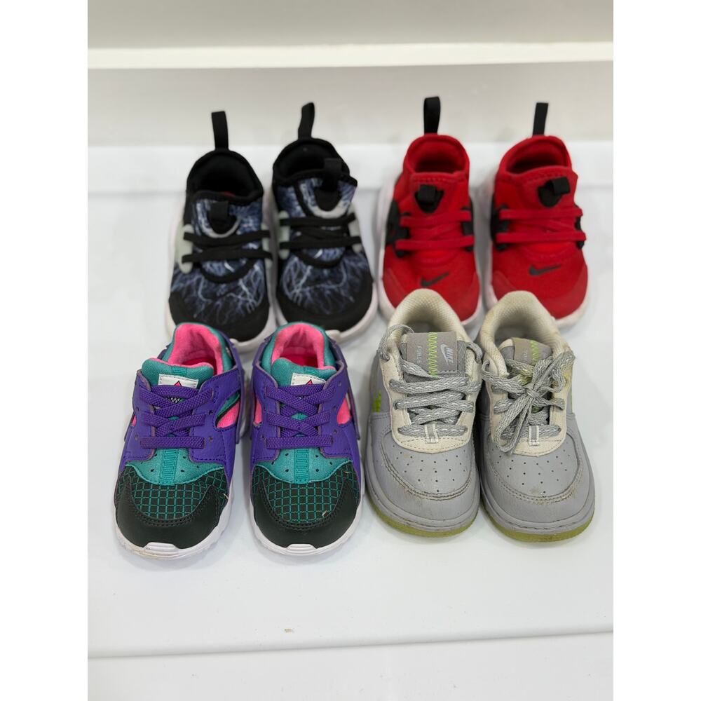 Nike Toddlers Sneakers Lot of 4 Size 6C CD7415 BQ4004